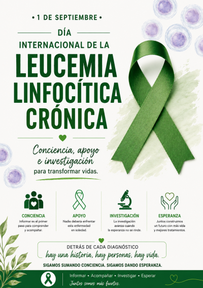 D&iacute;a Mundial de la Leucemia Linfoc&iacute;tica Cr&oacute;nica
