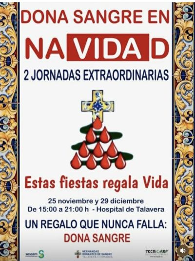 Donaci&oacute;n de Sangre (Jornadas extraordinarias)