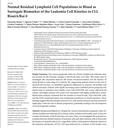 Reconocimiento al equipo de Hematolog&iacute;a