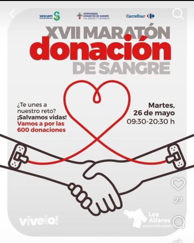 XVII Marat&oacute;n de sangre